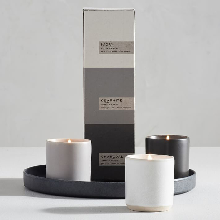  Custom Private Label Luxury Ceramic Scented Candle Gift Set A29218-Valuables		