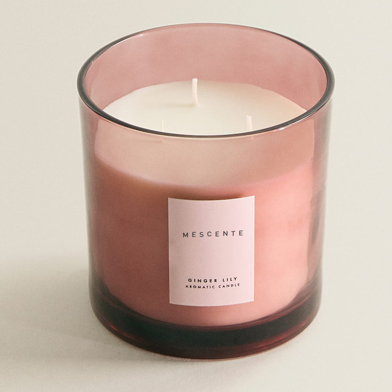 M&Scent Luxury Custom 3 Wick Soy Candles With Woodne Lid A29273-1