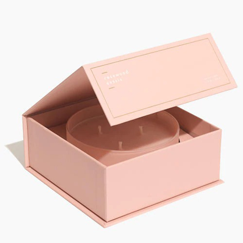 M&Scent Luxury Large 3 Wick Scented Candles With Woodne Lid