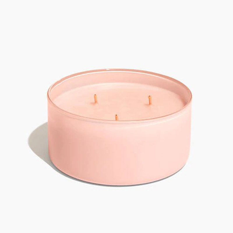 M&Scent Luxury Large 3 Wick Scented Candles With Woodne Lid