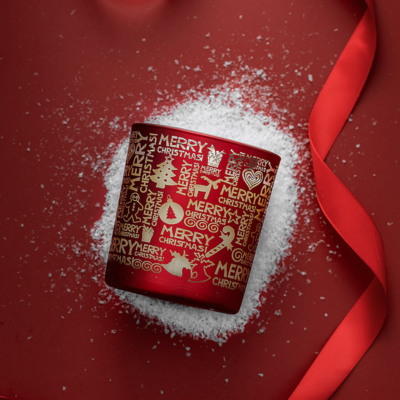 M&Scent Holiday Fragrance Christmas Smokeless Starry Sky Cup Scented Candle Gift with Hand