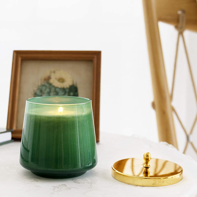 M&Scent 100% Natural Aromatherapy Book Scented Soy Candle for Home, Big Jars Candles Scented