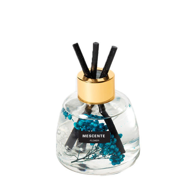 Mini White Bottle Flower Perfume Aroma Reed Diffuser Oil, Fragrance Thailand Reed Diffuser Gift Set
