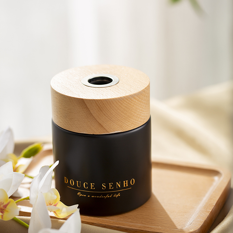 M&Scent Black Bottle Perfume Aroma Reed Diffuser Oil, Fragrance Thailand Reed Diffusers Gift Set