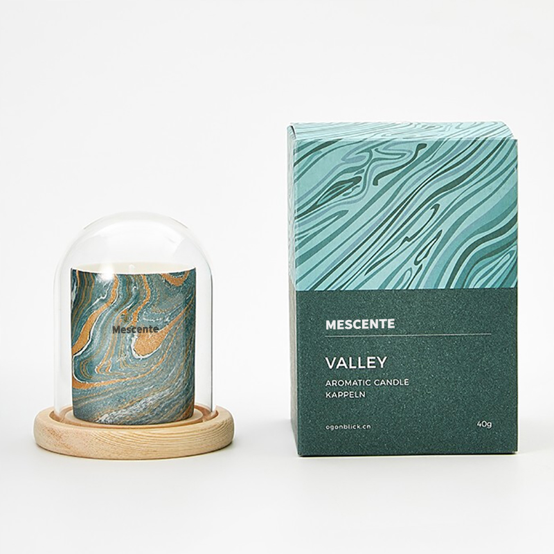 M&Scent Wholesale Cheap Customized Luxury Private Label Pillar Scented Soy Wax Wood Wick Aroma Candle
