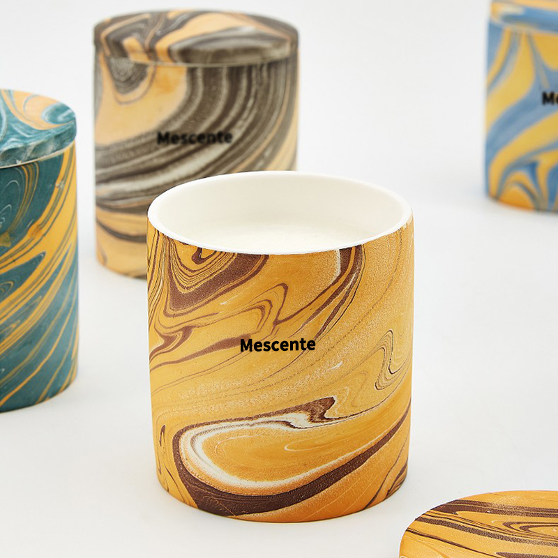 M&Scent Wholesale Cheap Customized Luxury Private Label Pillar Scented Soy Wax Wood Wick Aroma Candle