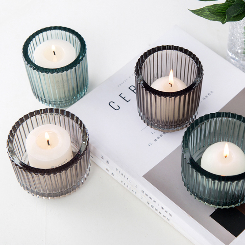 M&Scent Luxury Decor Glass Crystal Candle Holder, Candle Holders in Bulk