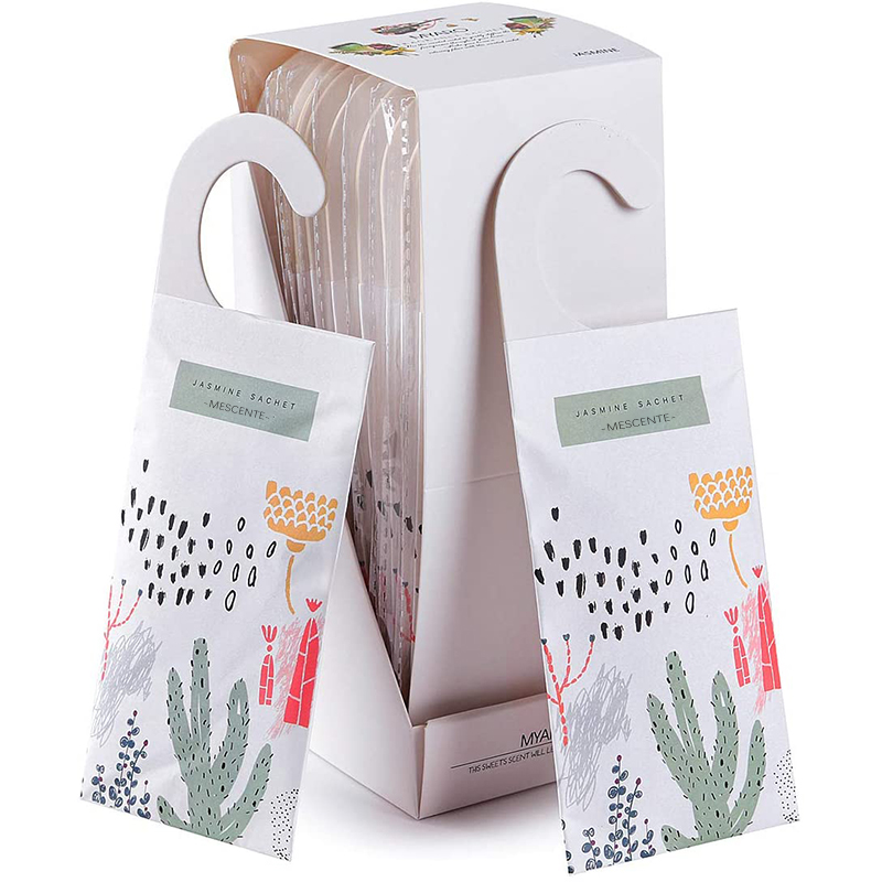 M&Scent New Design Customize Scented Sachet Bags Hanging, Wardrobe Scented Sachets