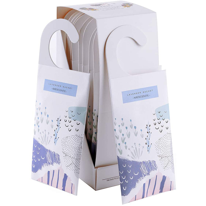 M&Scent New Design Customize Scented Sachet Bags Hanging, Wardrobe Scented Sachets
