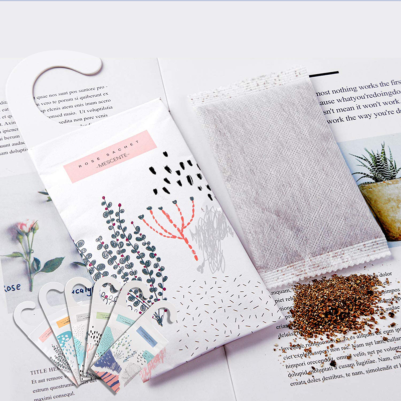 M&Scent New Design Customize Scented Sachet Bags Hanging, Wardrobe Scented Sachets