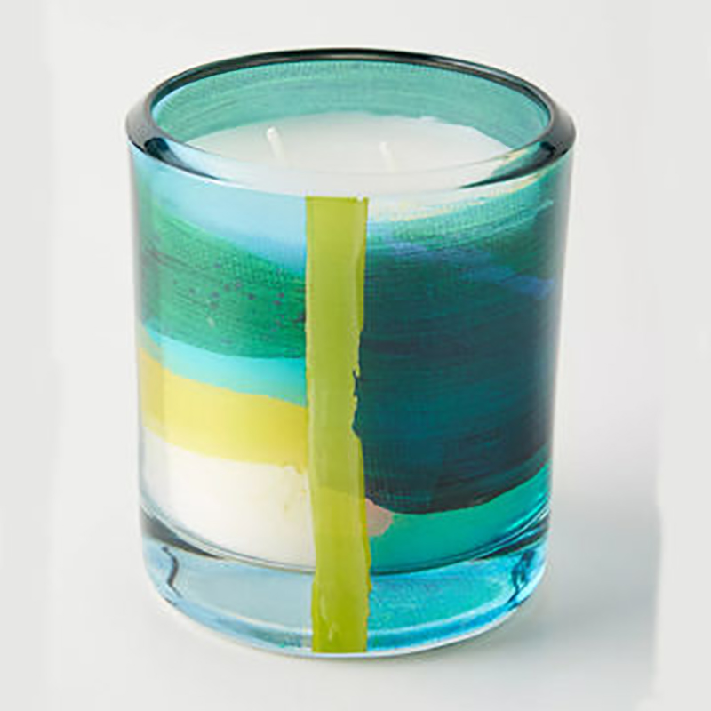 M&Scent Wholesale Luxury Custom Decoration Private Label Black Glass Crystal Scented Soy Wax Candles