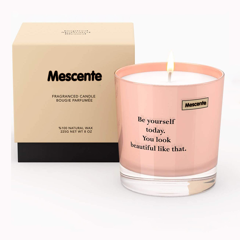 M&Scent Wholesale Private Label Luxury Jars Soy Wax Candles
