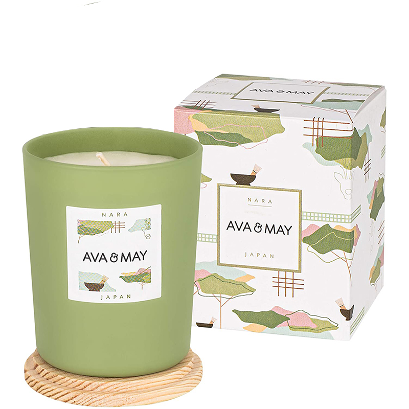 M&Scent custom private label made colored scented soy wax chic candles
