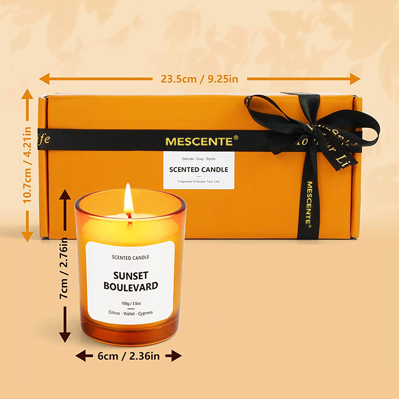 M&Scent popular candles scented luxury home decoration, highly frgarnced candle