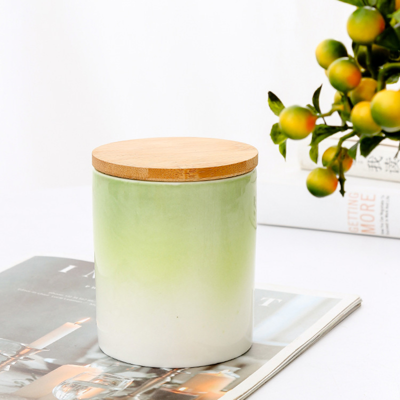 M&Scent Private Label Home Decoration Custom Scented Candles In Ceramic Candle Jars