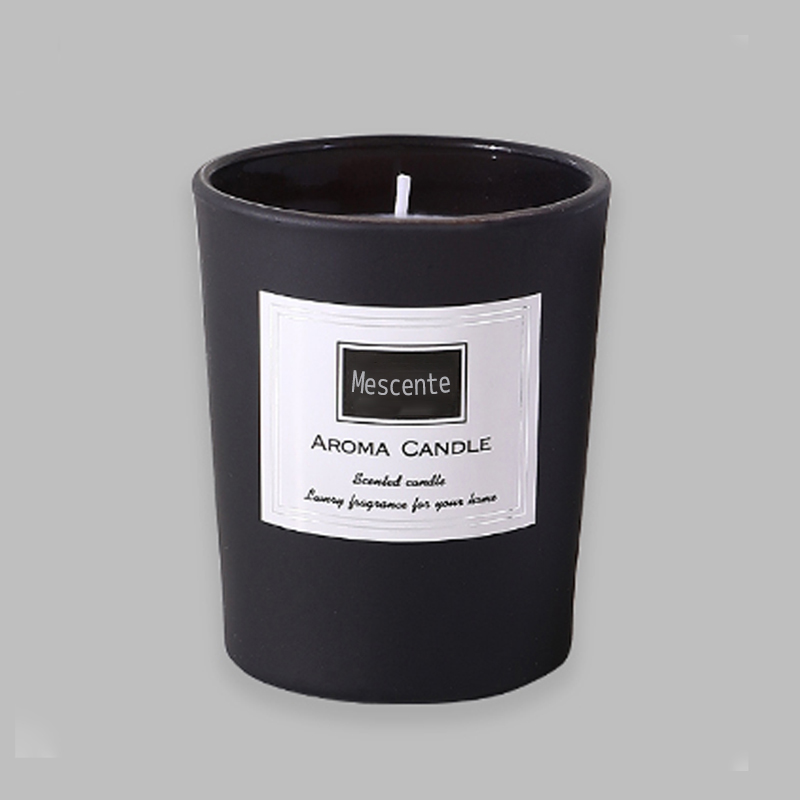 M&Scent custom printed peony scented soy wax candles, digital scented candle