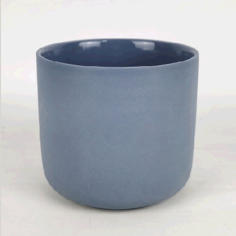 M&Scent Wholesale Custom Modern Large 3 Wick Silver White Frosted Christmas Candle Jar With Bamboo Lid
