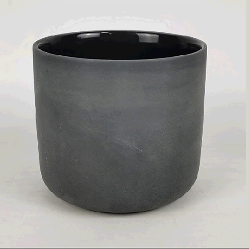 M&Scent Wholesale Custom Modern Large 3 Wick Silver White Frosted Christmas Candle Jar With Bamboo Lid