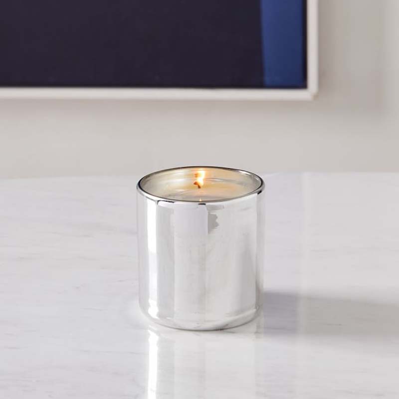 Wholesale Luxury Custom Private Label Alpine Silver Scent Candles