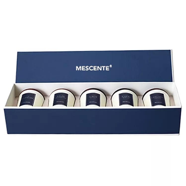 M&scent wholesale private label fragrance oil scented candles luxury with lid, aromatherapy candle