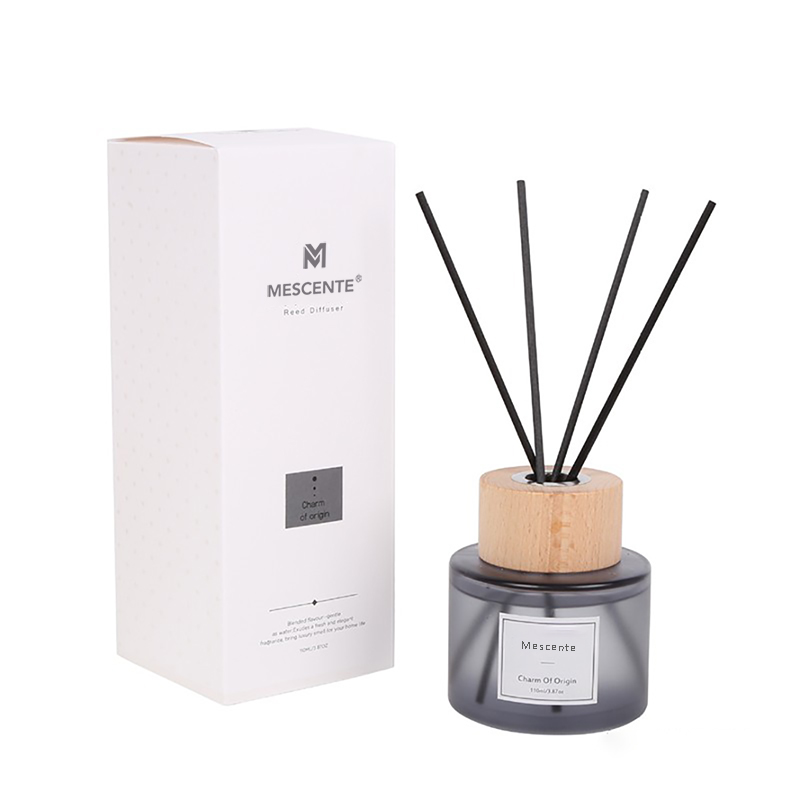 M&Scent wholesale luxury private label glass bottle reed diffuser with stopper