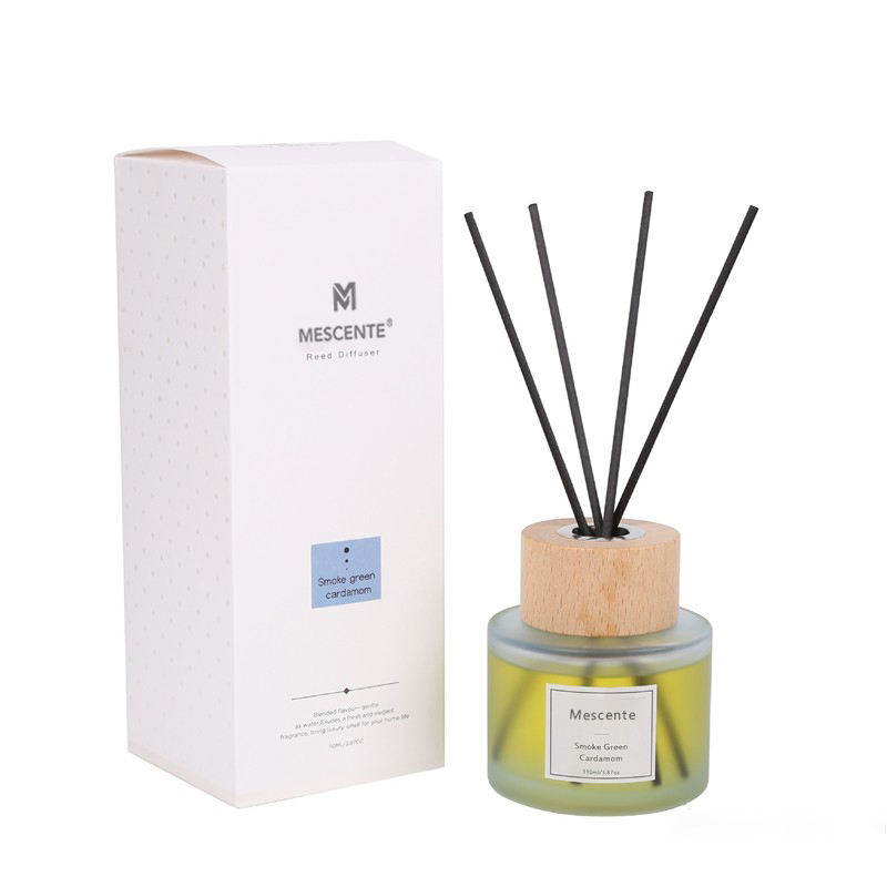 M&Scent wholesale luxury private label glass bottle reed diffuser with stopper