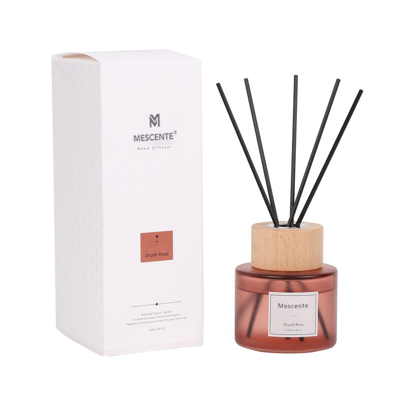 M&Scent wholesale luxury private label glass bottle reed diffuser with stopper