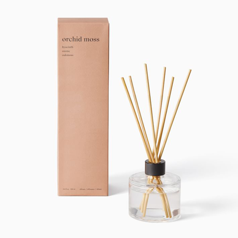 M&Scent custom luxury private label flower reed diffuser with box
