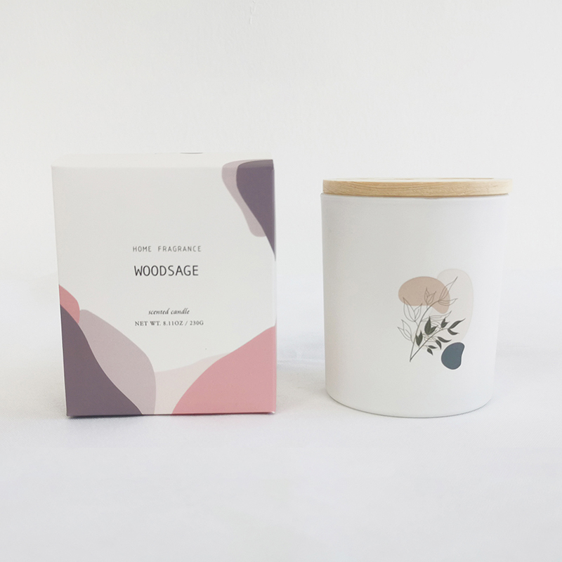 M&Scent Multiple High Quality 100% Natural Aroma Scented Soy Candles in Glass Jar With Lid