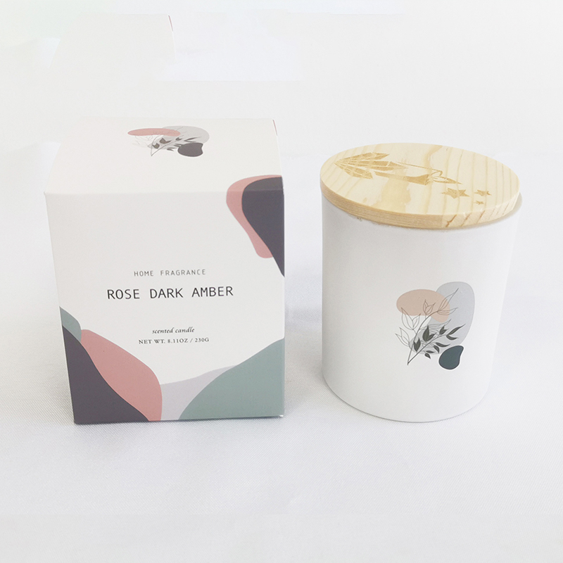 M&Scent Multiple High Quality 100% Natural Aroma Scented Soy Candles in Glass Jar With Lid