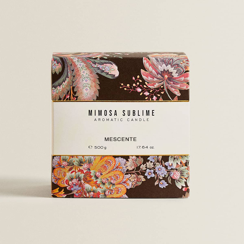 Hot Sale Customised Luxury Private Label Spiritual Soy Wax Scented Candles With Gift Box