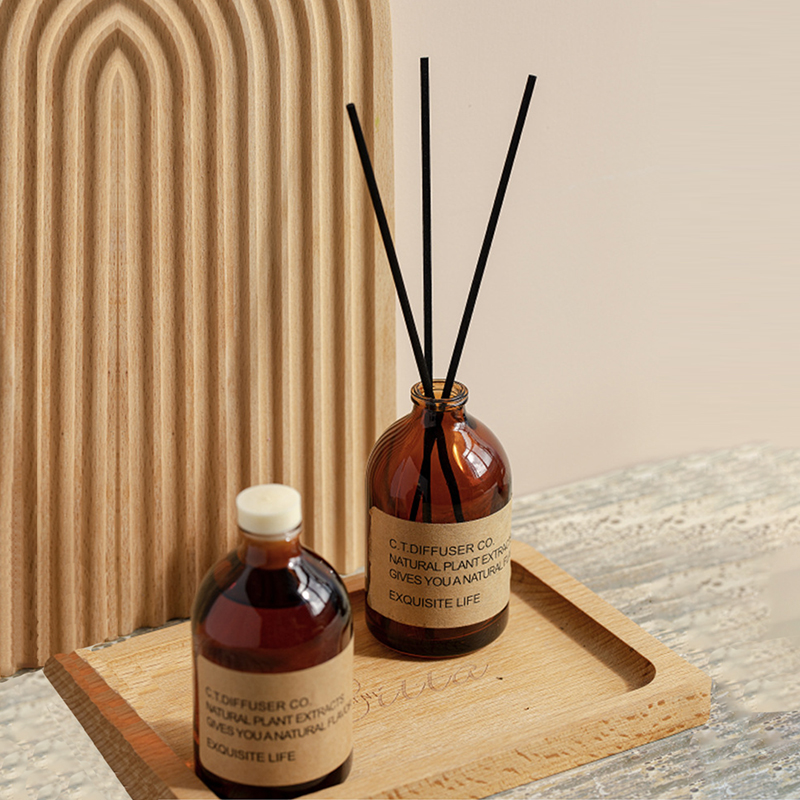 M&Scent luxury decor home reed diffuser and scented candle set with box packaging