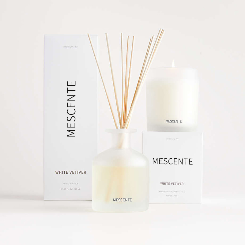 M&Scent wholesale luxury private label soy wax scented candles with box