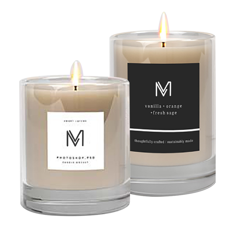 M&Scent wholesale factory directly luxury private label soy wax scented candles with box in bulk
