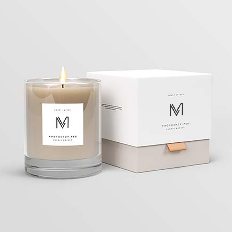 M&Scent wholesale factory directly luxury private label soy wax scented candles with box in bulk