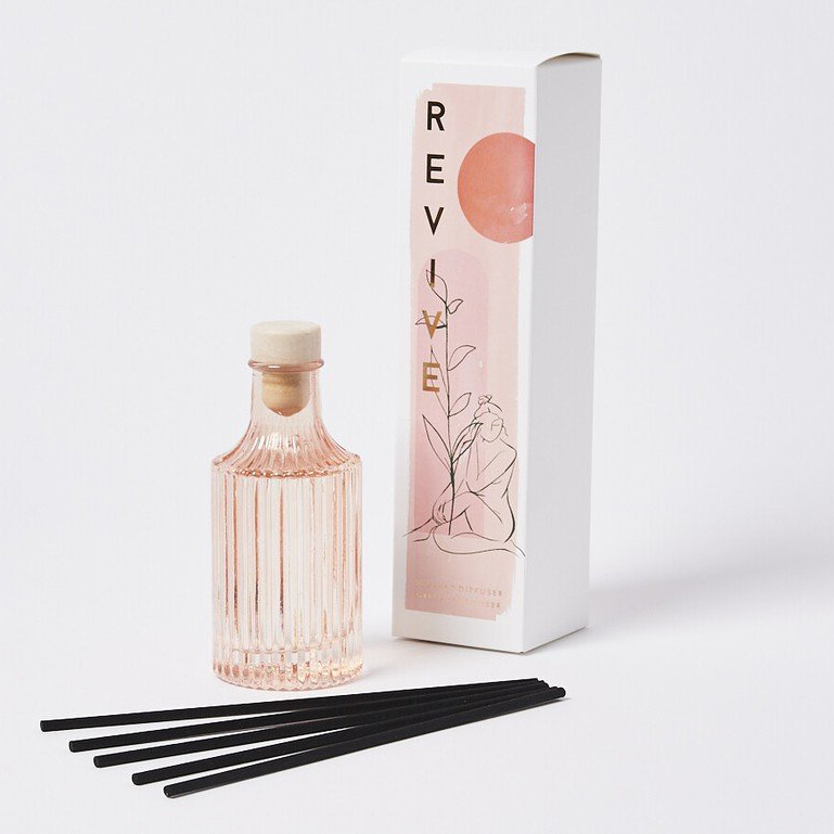 M&Scent Custom 100ml 200ml Glass Bottle Tatakan Untuk Flower Reed Diffuser