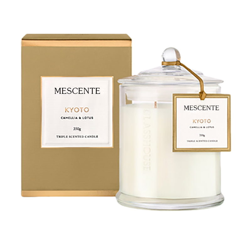M&Scent Wholesale Luxury Custom Private Label Christmas Domed Jar Scented Soy Candles With Lid