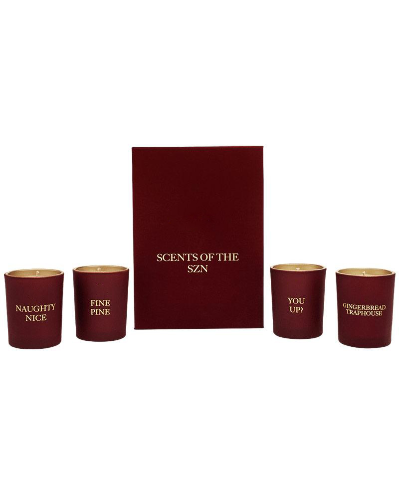 M&Scent luxury private label home decor aroma scented candle gift set of 4