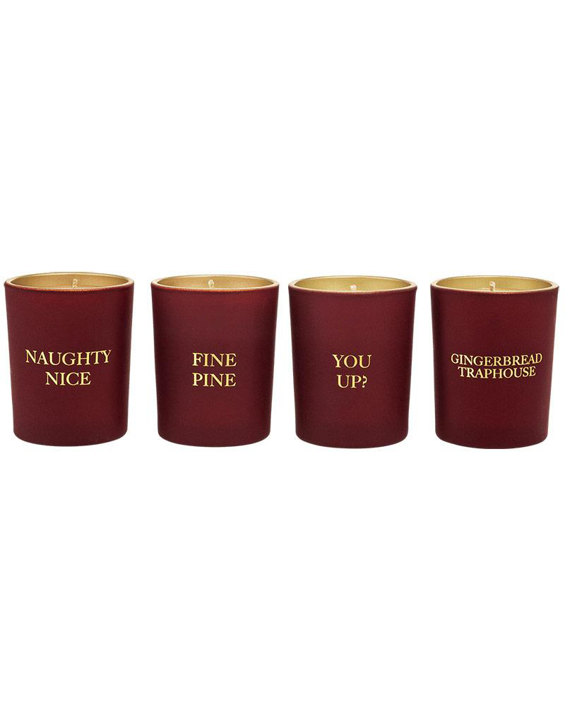 M&Scent luxury private label home decor aroma scented candle gift set of 4
