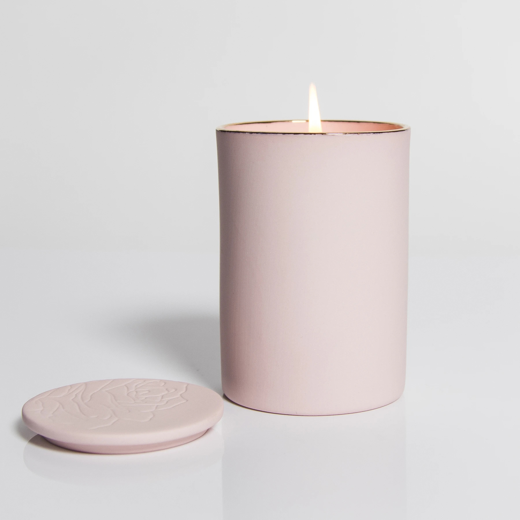 M&Scent Wholesale Luxury Glass Holder Cheap Scented Fragrance Oil Candles Gift Set With Logo