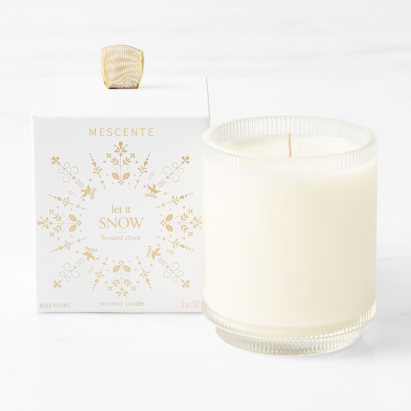 M&Scent Custom Made Logo Homemade Organic Clarity Scented Soy Candles Private Label In Glass Jar