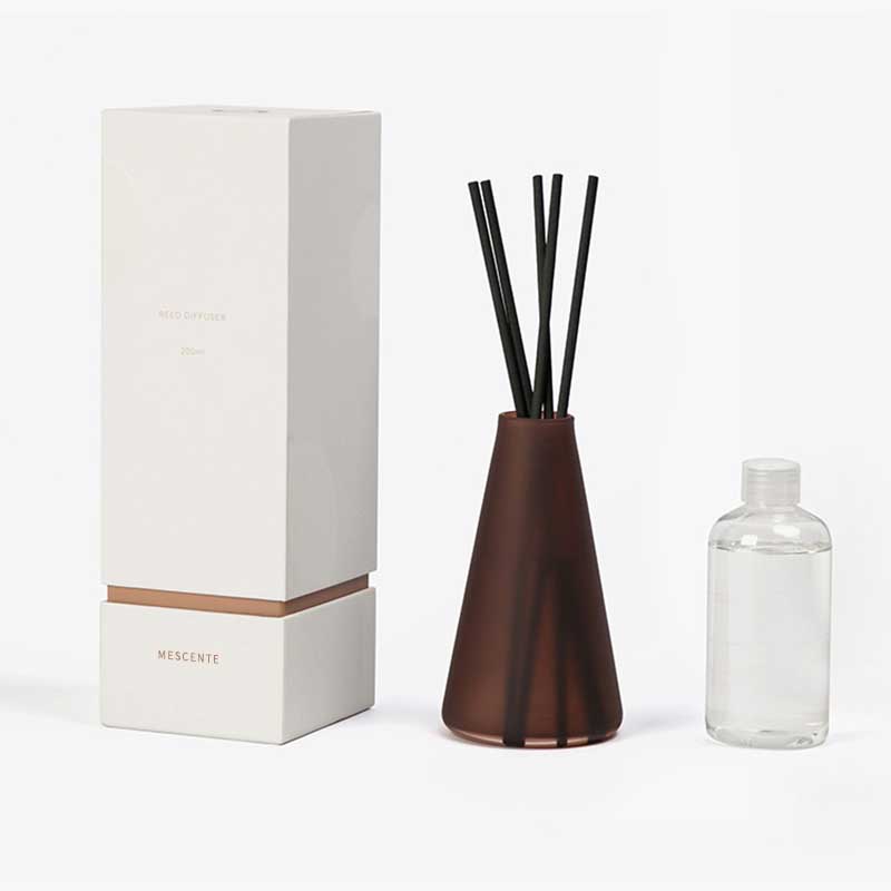 Wholesale Oem 200ml Luxury Box Packaging Rattan Sticks Home Fragrance Aroma Reed Diffuser Gift Set