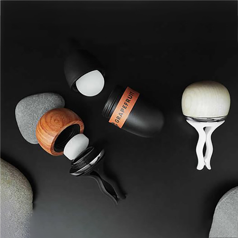 M&Scent Customized Scents Fragrance Essential Oil Wooden Car Air Freshener, Car Air Freshener Liquid