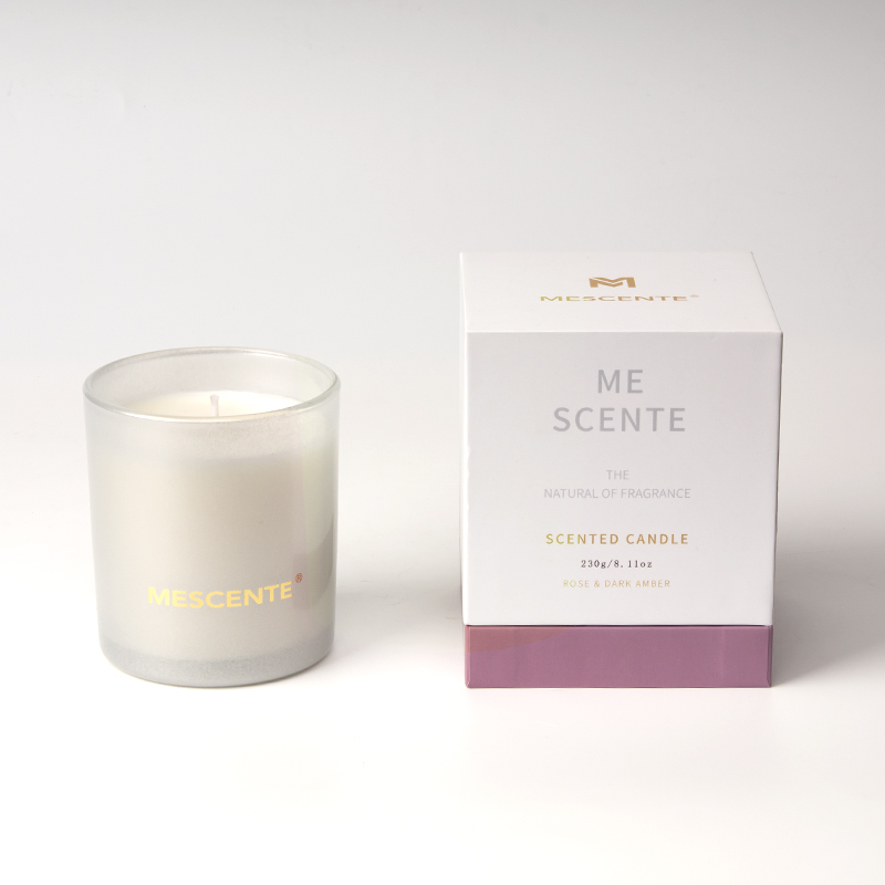 M&Scent Private Label Christmas Black Candle Jars Aromatherapy Scented Candles Scents