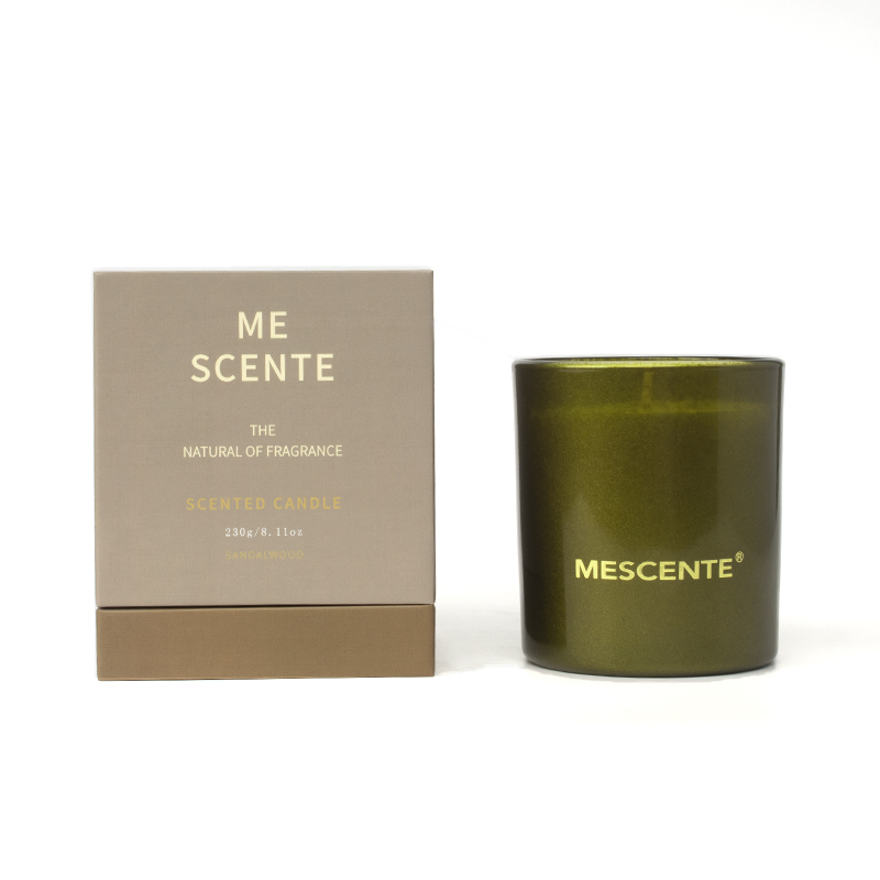 M&Scent Private Label Christmas Black Candle Jars Aromatherapy Scented Candles Scents