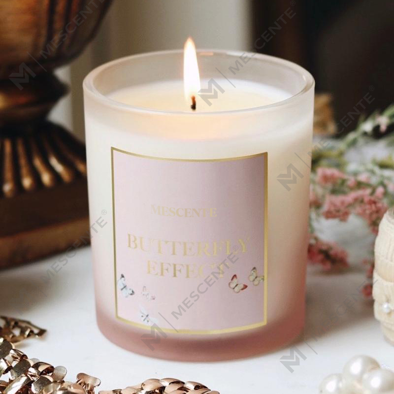 M&Scent Wholesale New Luxury Custom Private Label Christmas Crystal Jars Kerzen Scented Soy Candle With Lid