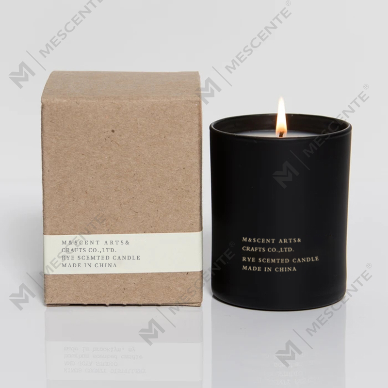 M&Scent Wholesale Cheap Private Label Large White Wood Wick Aromatherapy Scented Essential Oil Candles