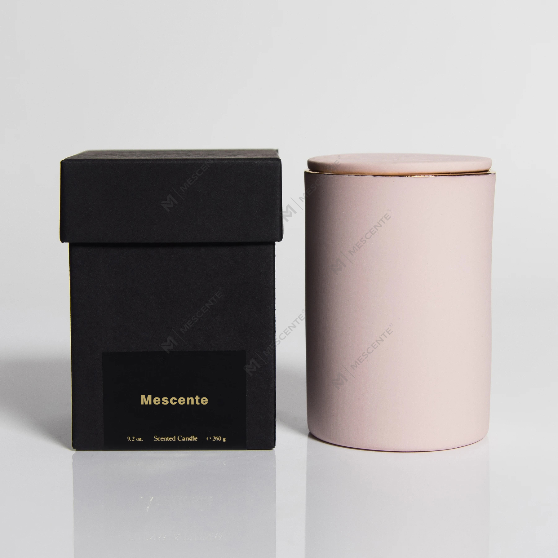 M&Scent Wholesale Luxury Glass Holder Cheap Scented Fragrance Oil Candles Gift Set With Logo