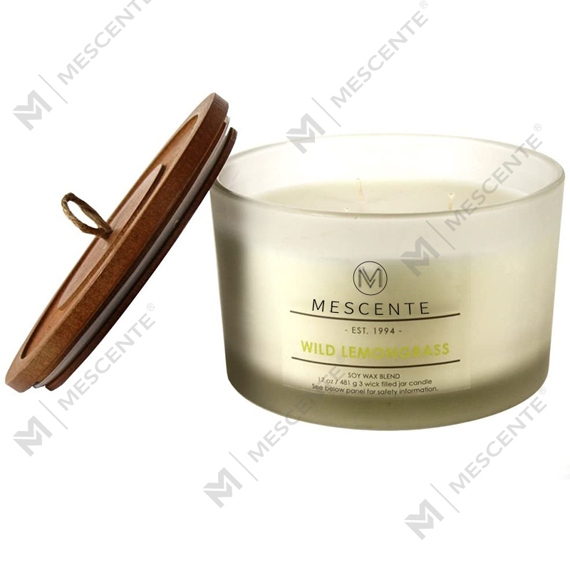 M&Scent Wholesale Custom Private Label Glass Holders Scented Candles With Crystals In Bulk