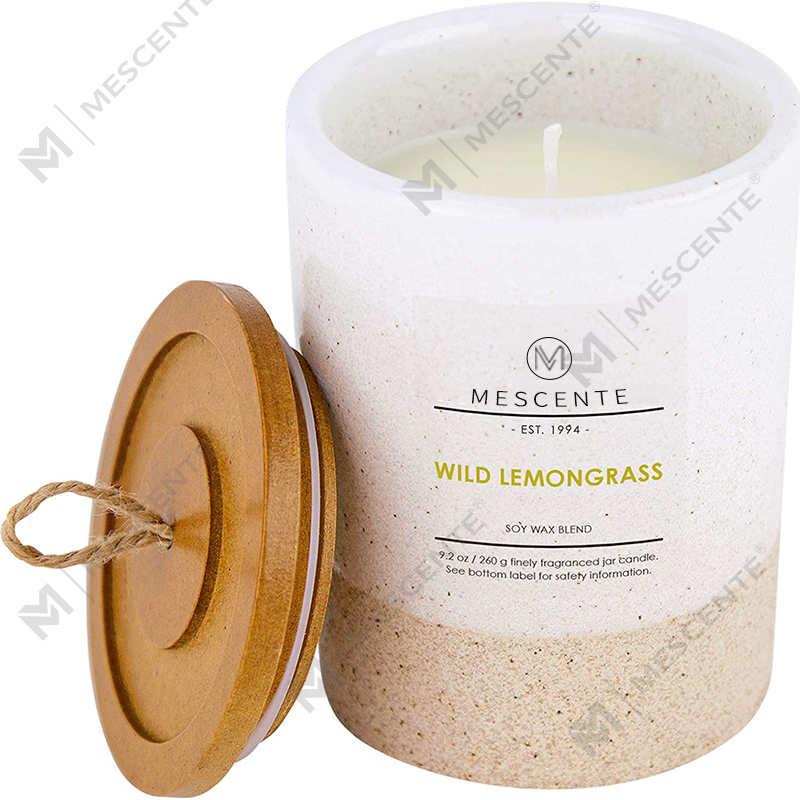 M&Scent Wholesale Custom Private Label Glass Holders Scented Candles With Crystals In Bulk